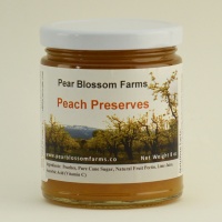 Peach Preserves Net wt. 9 oz.