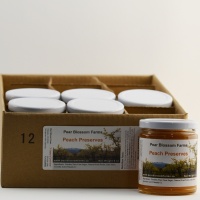 Peach Preserves 1/2 Case - 6 Jars