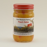 Peach Salsa - Hot Net wt. 14 oz.