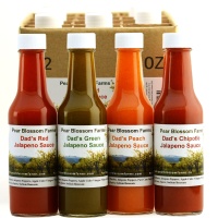 Dad's Assorted Jalapeno Sauces Case (12 bottles)