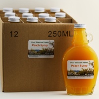 Peach Syrup Case - 12 Bottles