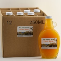 Peach Syrup 1/2 Case - 6 Bottles