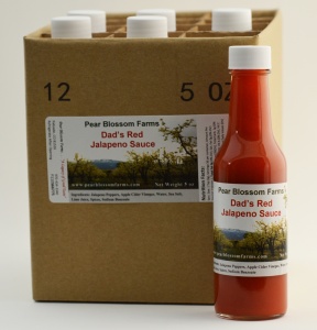 Dad's Red Jalapeño Sauce Wholesale Case - 12 bottles
