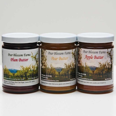 Assorted Fruit Butters – 3 Jars